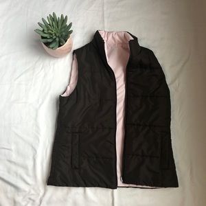 Target reversible puffy vest